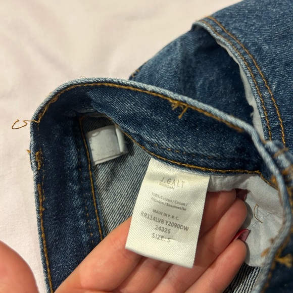 Brandy Melville Blue Flare Jeans - Picture 3 of 3